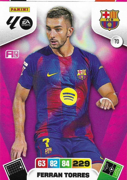 Ferran Torres Básica (70)  - Adrenalyn XL LaLiga 2025/2026