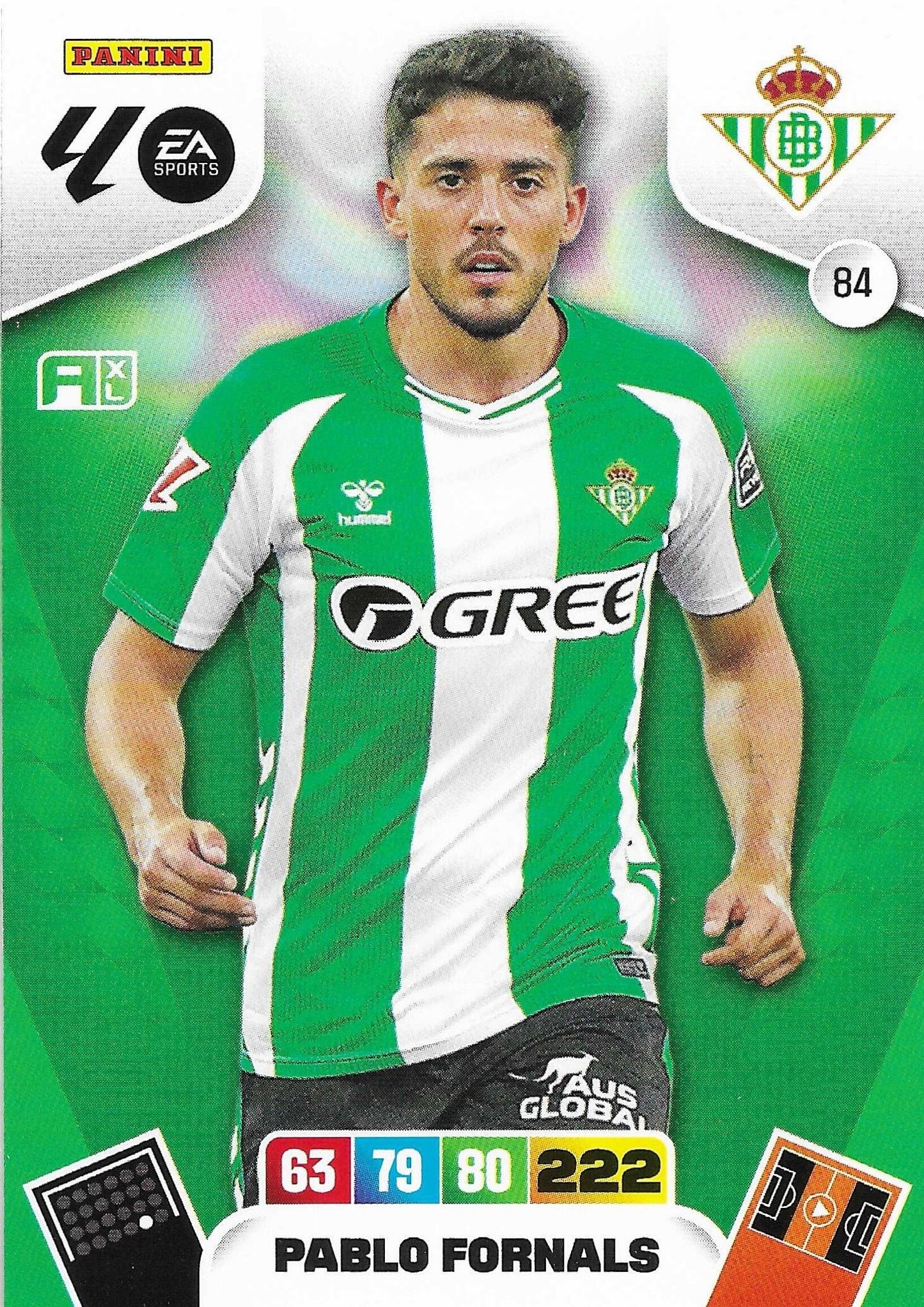 Pablo Fornals Básica (84)  - Adrenalyn XL LaLiga 2025/2026