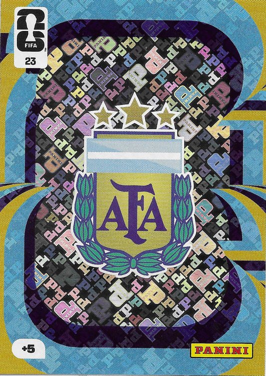 Escudo Argentina (23)  - Adrenalyn XL World Cup 2026