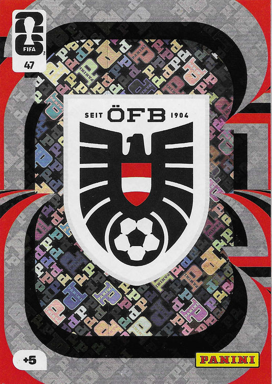 Escudo Austria (47)  - Adrenalyn XL World Cup 2026