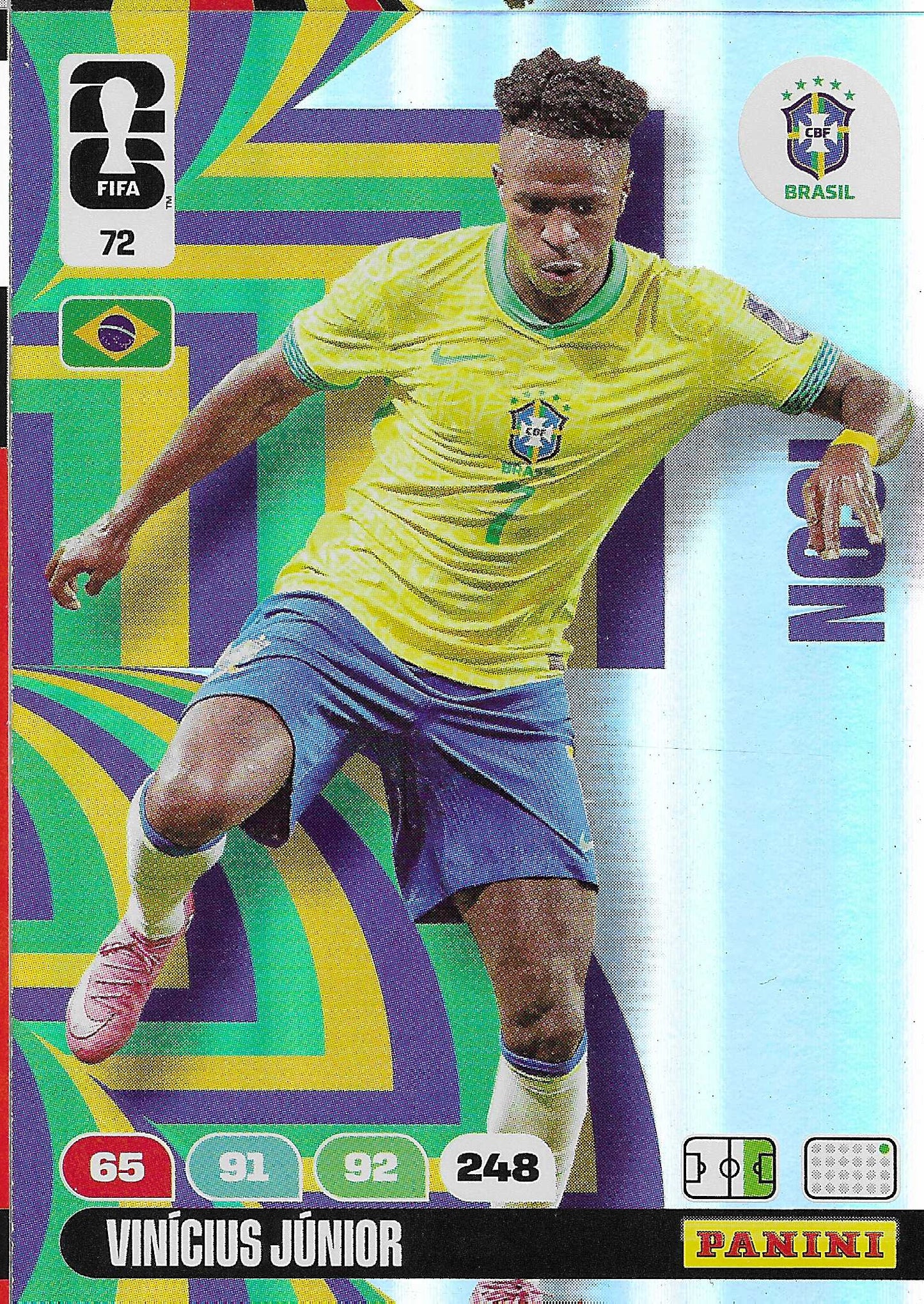 Vinícius Junior Icon (72)  - Adrenalyn XL World Cup 2026