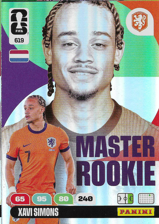 Simons Master Rookie (619)  - Adrenalyn XL World Cup 2026
