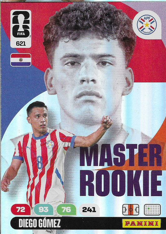 Gómez Master Rookie (621)  - Adrenalyn XL World Cup 2026