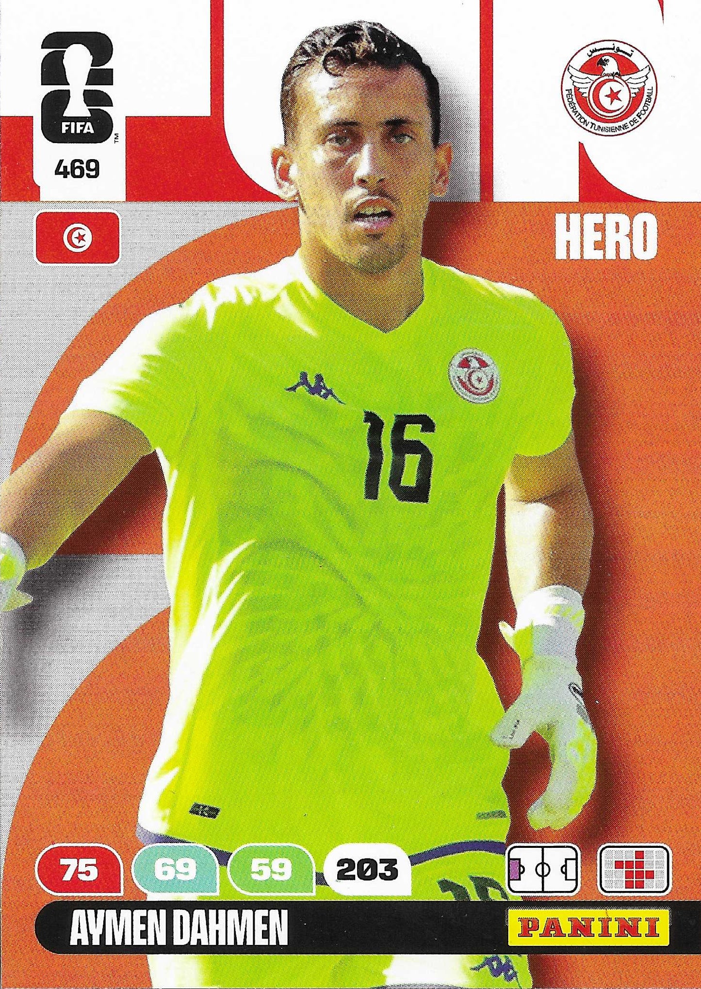 Aymen Dahmen Básica (469)  - Adrenalyn XL World Cup 2026