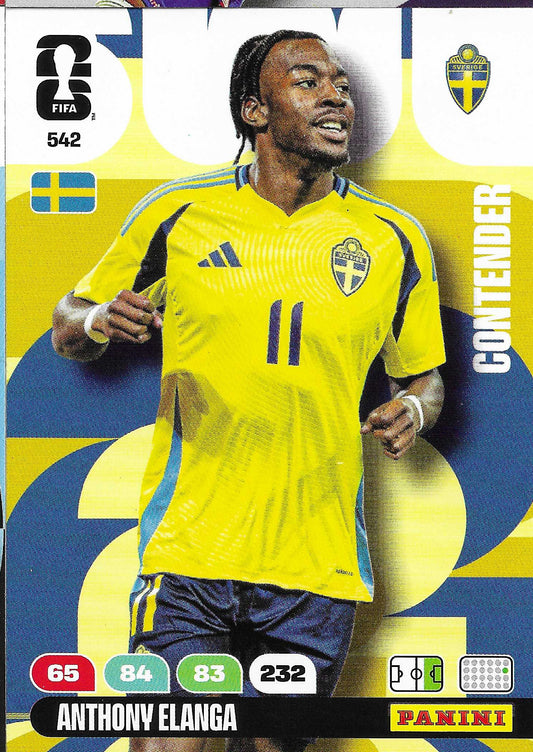 Elanga Contenders (542)  - Adrenalyn XL World Cup 2026