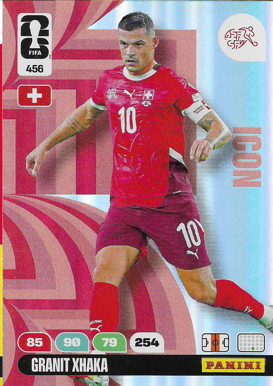 Granit Xhaka Icon (456)  - Adrenalyn XL World Cup 2026