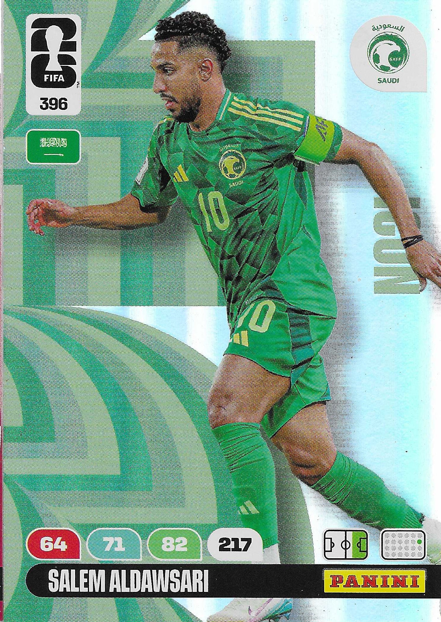 Salem Al-Dawsari Icon (396)  - Adrenalyn XL World Cup 2026