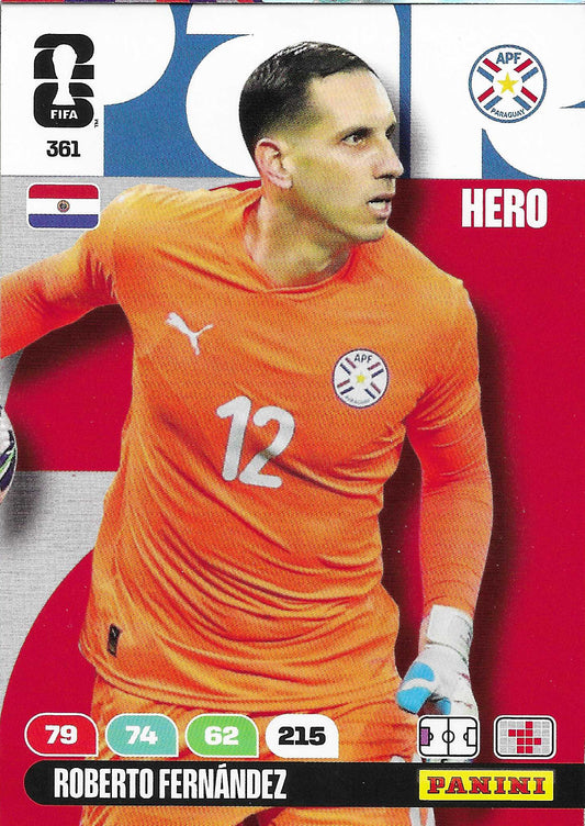 Roberto Fernández Básica (361)  - Adrenalyn XL World Cup 2026