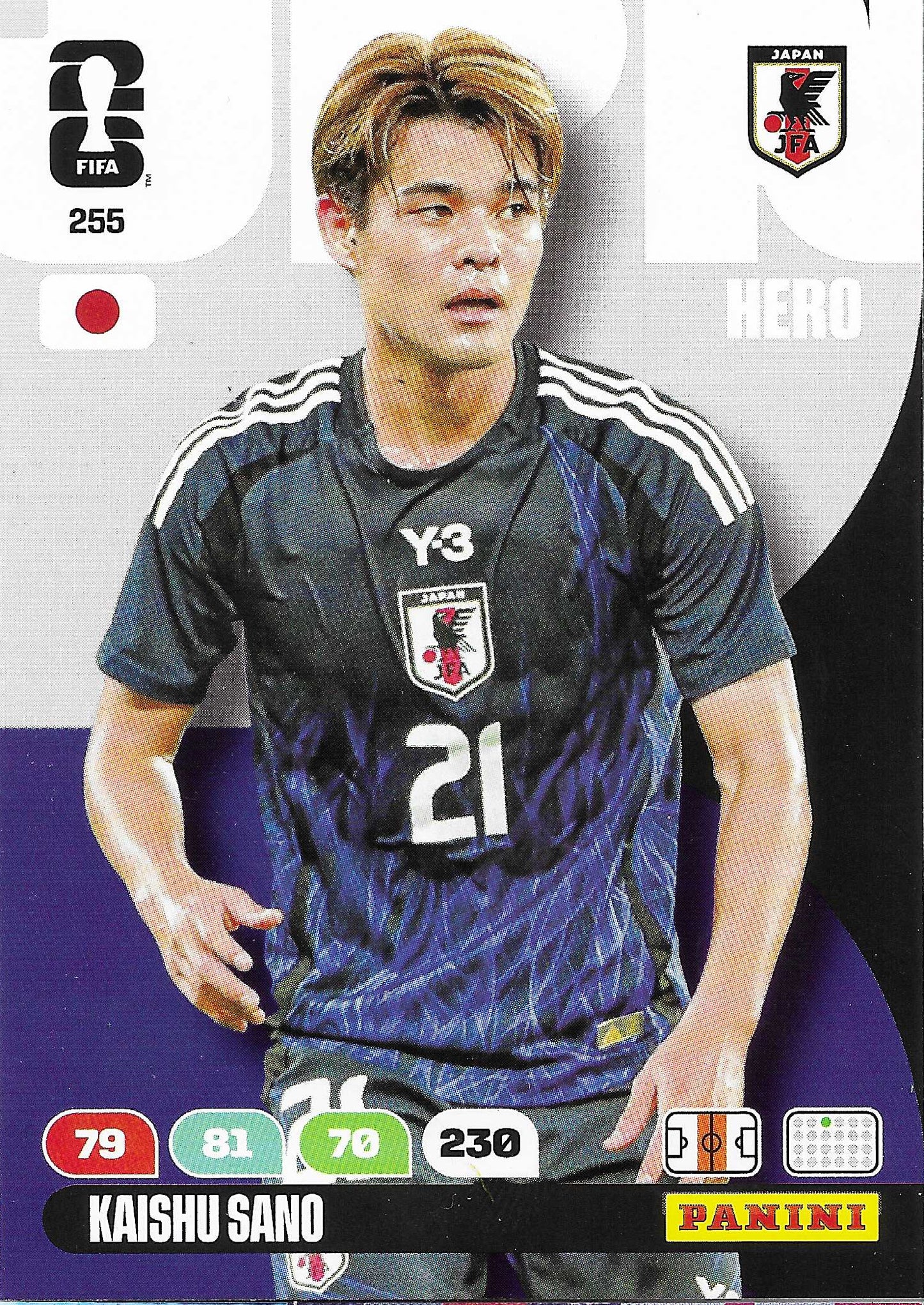 Kaishu Sano Básica (255)  - Adrenalyn XL World Cup 2026