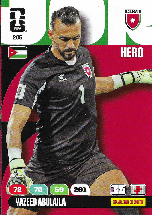 Yazeed Abu Laila Básica (265)  - Adrenalyn XL World Cup 2026