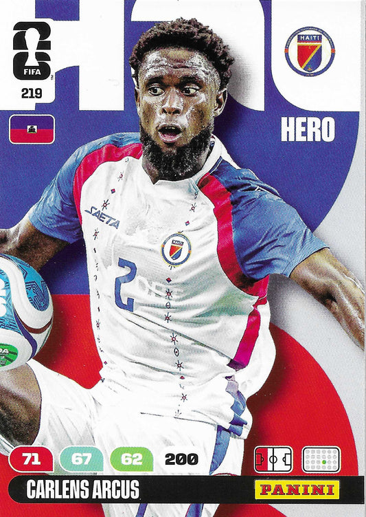 Carlens Arcus Básica (219)  - Adrenalyn XL World Cup 2026