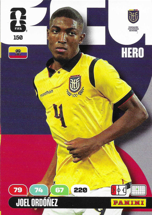 Joel Ordóñez Básica (150)  - Adrenalyn XL World Cup 2026