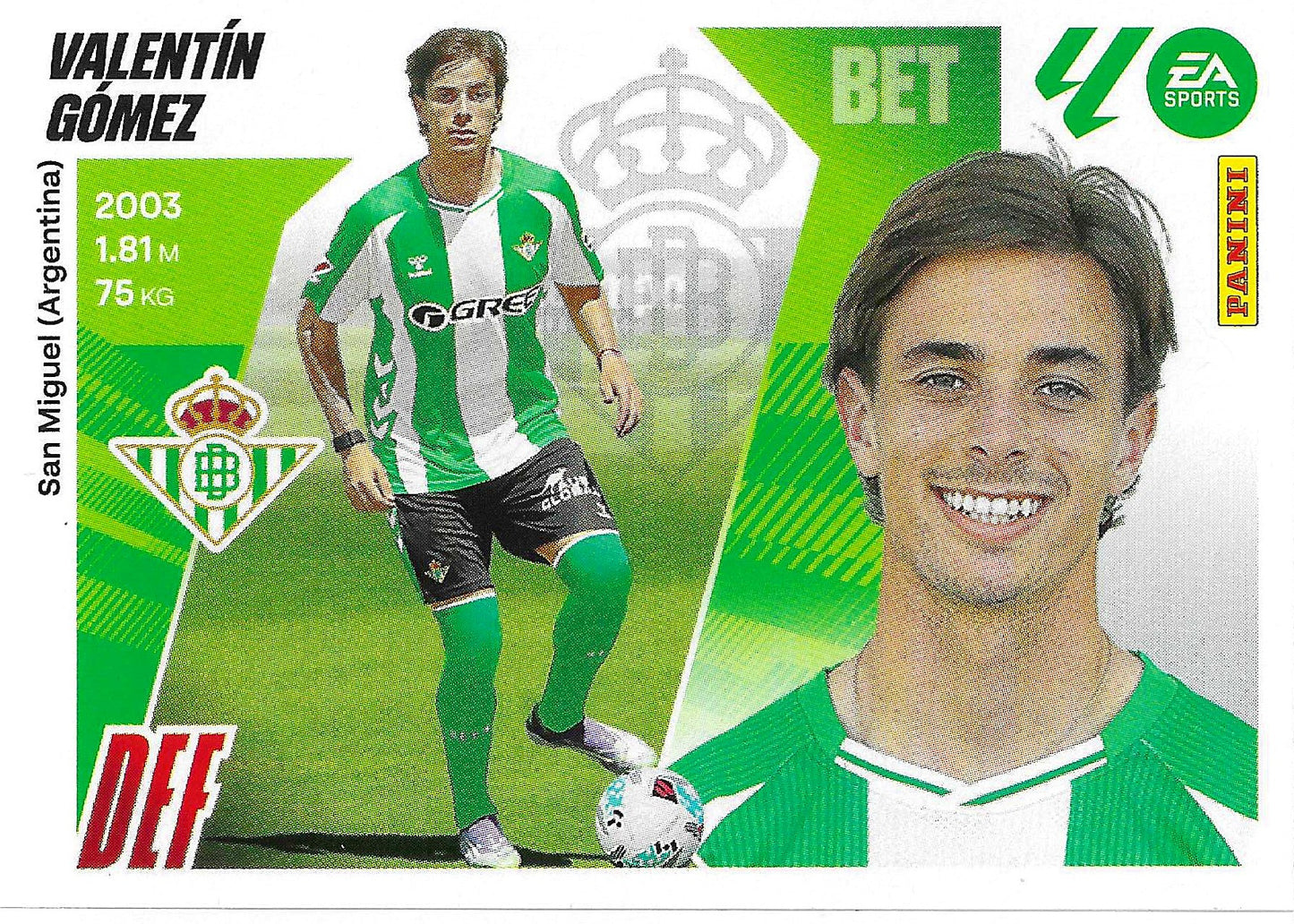 Valentin Gomez Últimos Fichajes (UF17)  - Liga ESTE 2025/2026