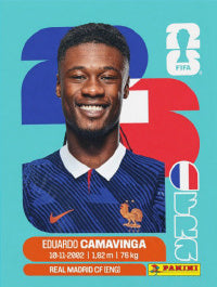 Eduardo Camavinga Francia (FRA10) - Sticker World Cup 2026