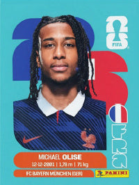 Michael Olise Francia (FRA14) - Sticker World Cup 2026