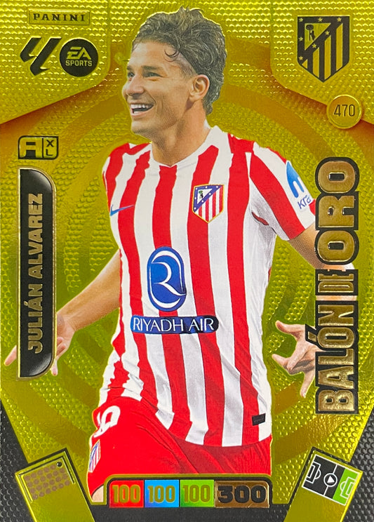 Julián Álvarez Balón De Oro (470)  - Adrenalyn XL LaLiga 2025/2026