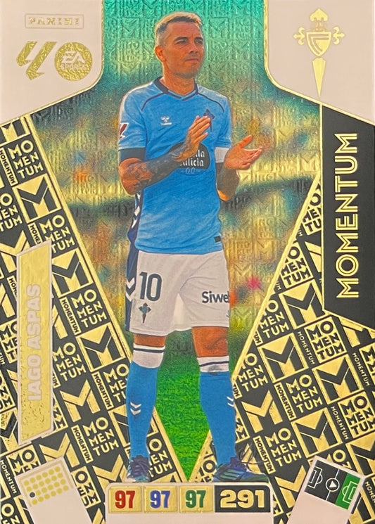 Iago Aspas Momentum (MOM3)  - Adrenalyn XL LaLiga 2025/2026
