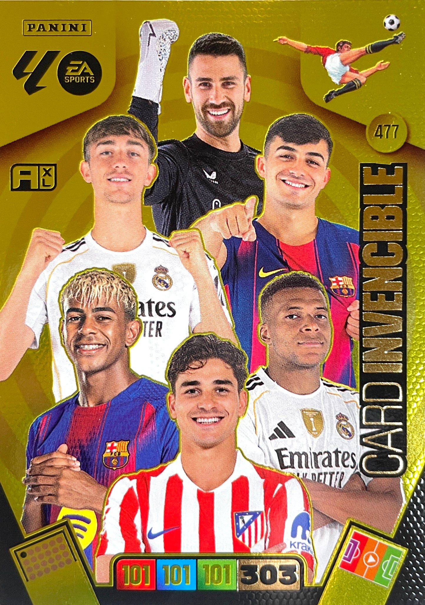 Card Invencible  (477)  - Adrenalyn XL LaLiga 2025/2026