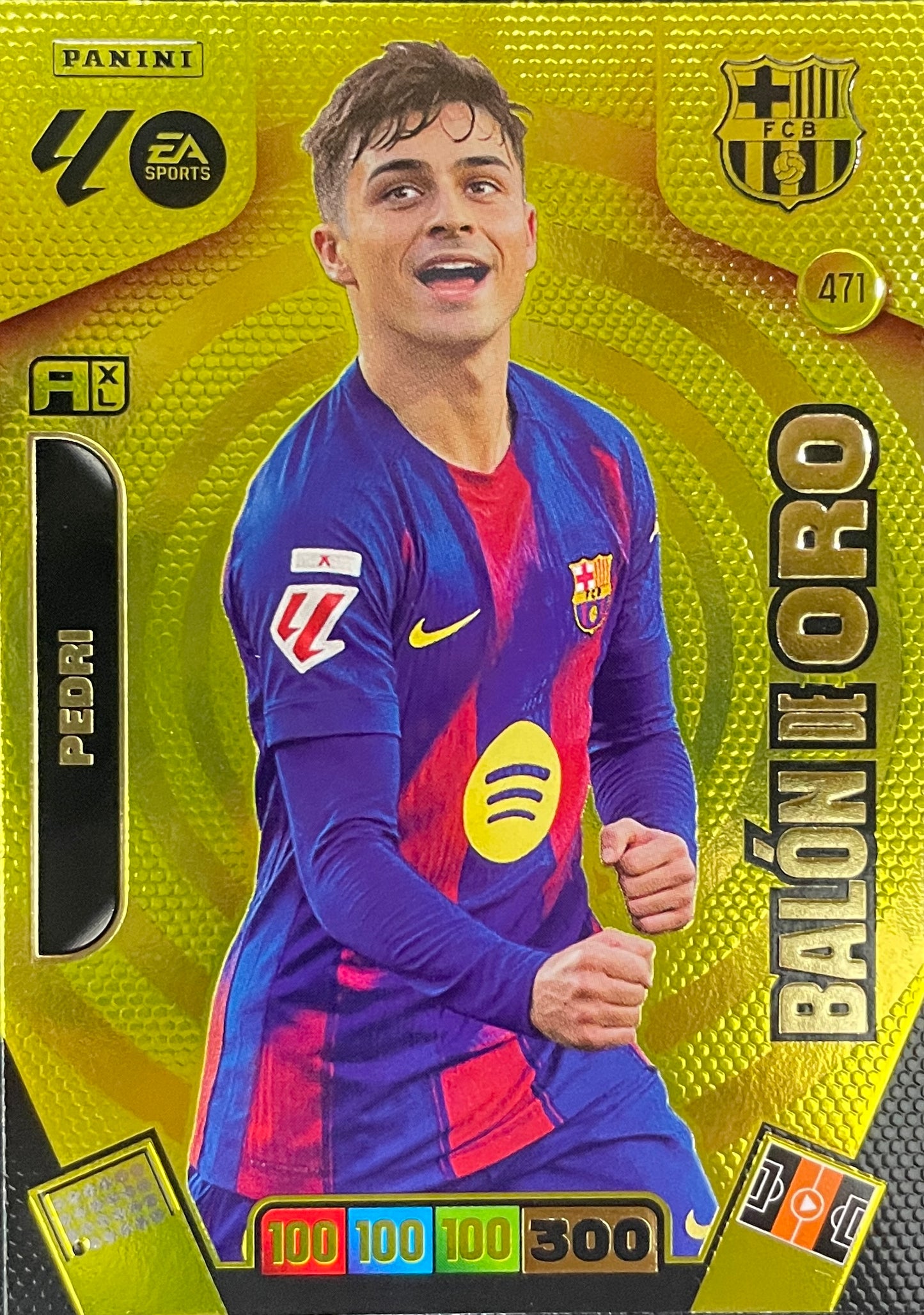 Pedri Balón De Oro (471)  - Adrenalyn XL LaLiga 2025/2026