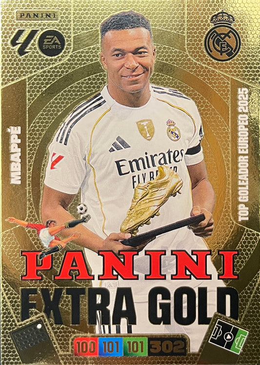 Mbappé Extra Gold (EG2)  - Adrenalyn XL 2025/2026