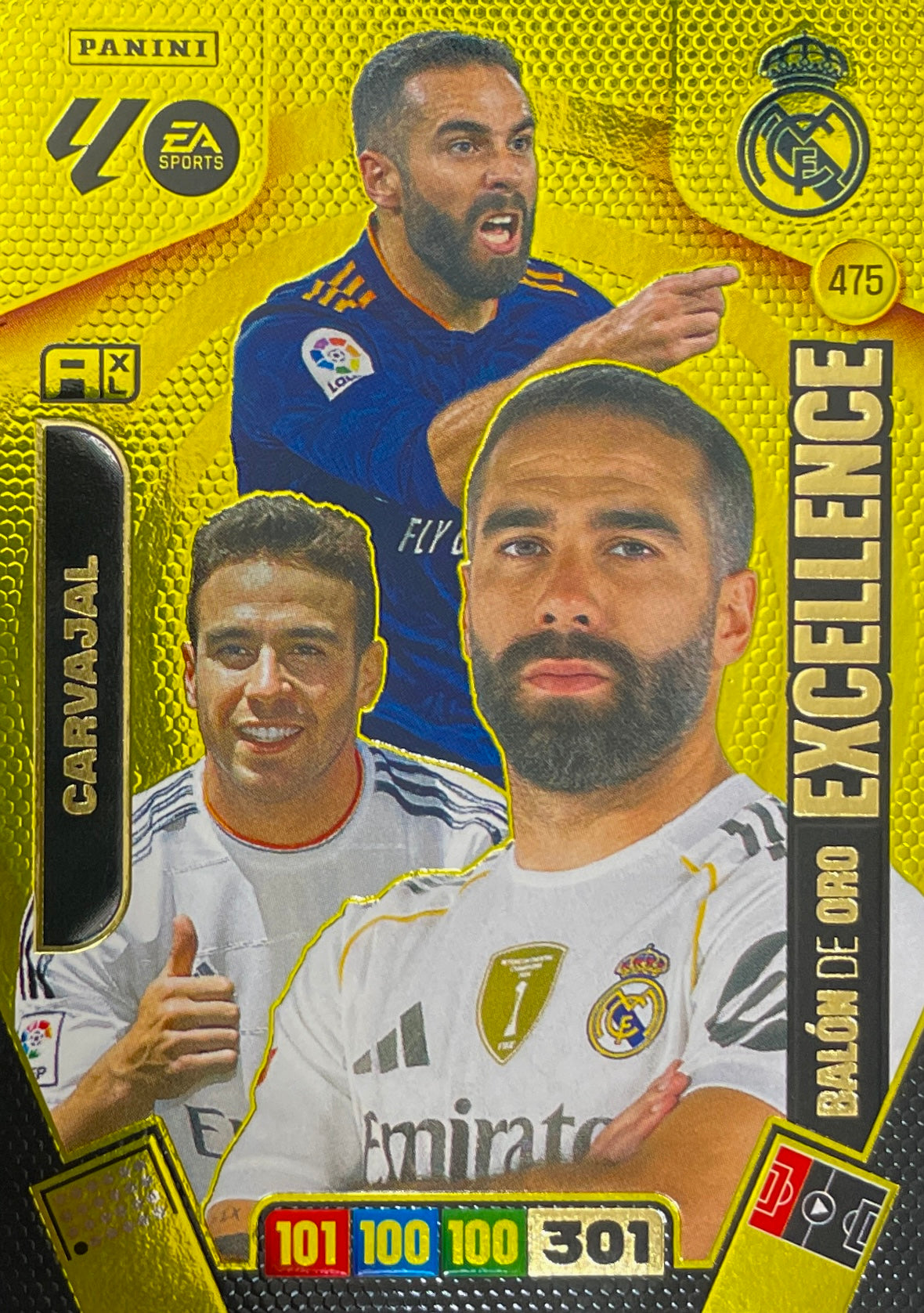 Carvajal Balón De Oro Excellence (475)  - Adrenalyn XL LaLiga 2025/2026
