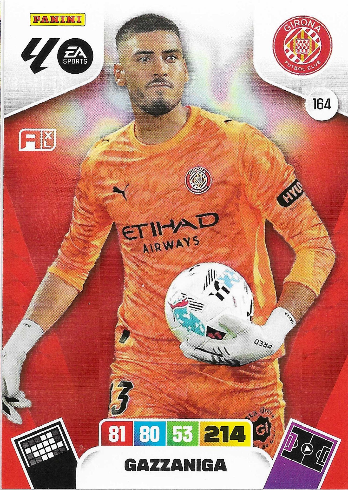 Gazzaniga Básica (164)  - Adrenalyn XL LaLiga 2025/2026