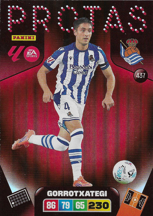Gorrotxategi Protas (437)  - Adrenalyn XL LaLiga 2025/2026