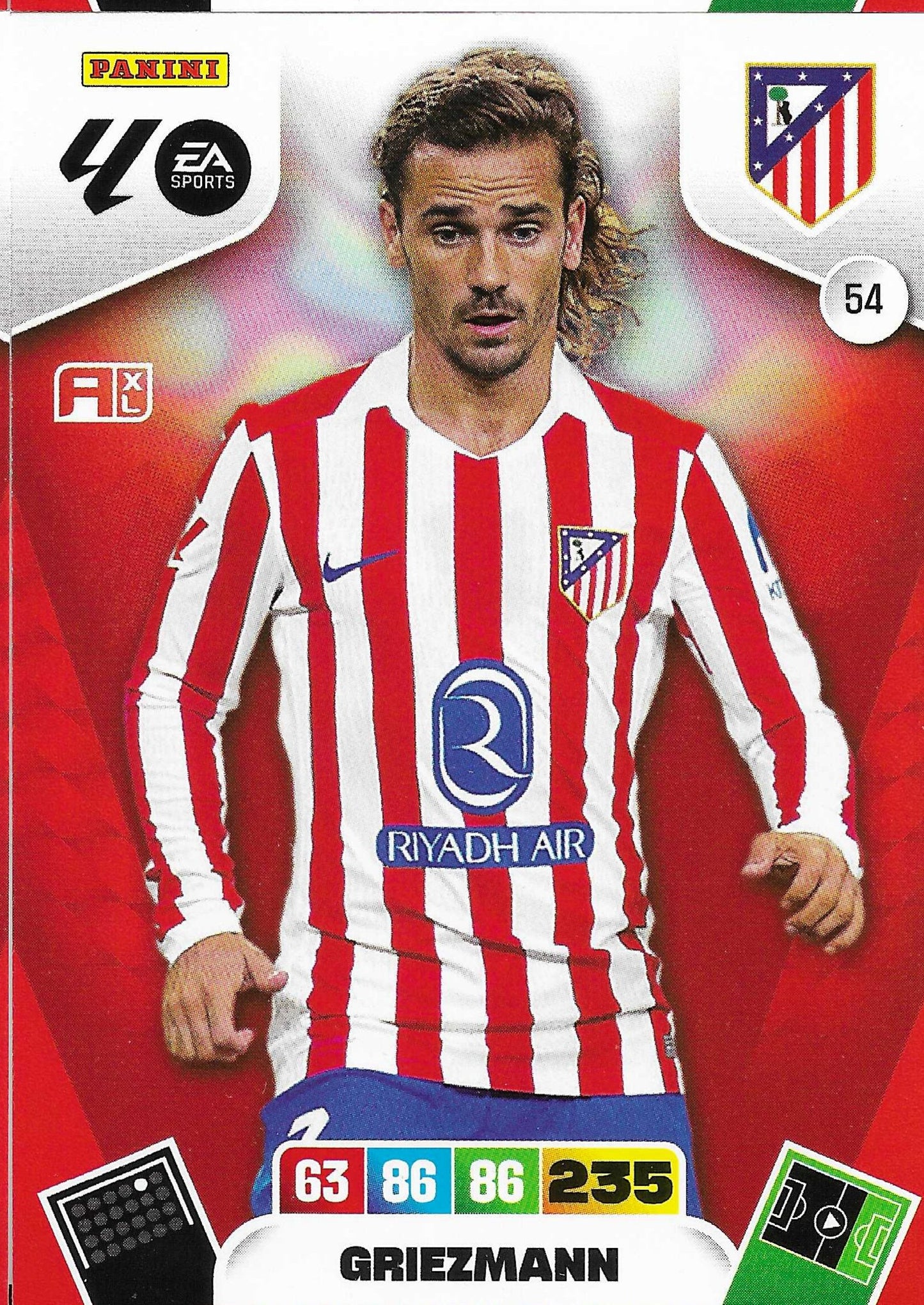 Griezmann Básica (54)  - Adrenalyn XL LaLiga 2025/2026