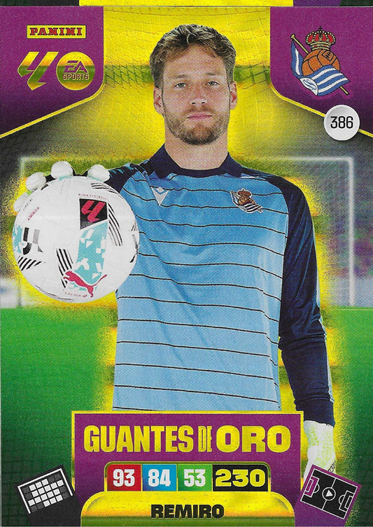 Remiro Guante De Oro (386)  - Adrenalyn XL LaLiga 2025/2026