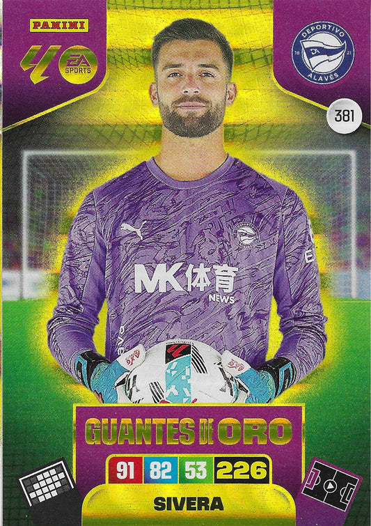 Sivera Guante De Oro (381)  - Adrenalyn XL LaLiga 2025/2026