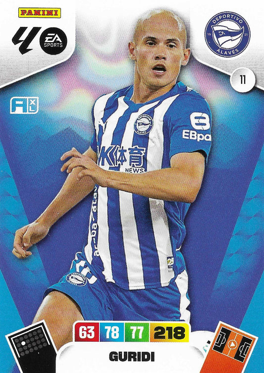 Guridi Básica (11)  - Adrenalyn XL LaLiga 2025/2026