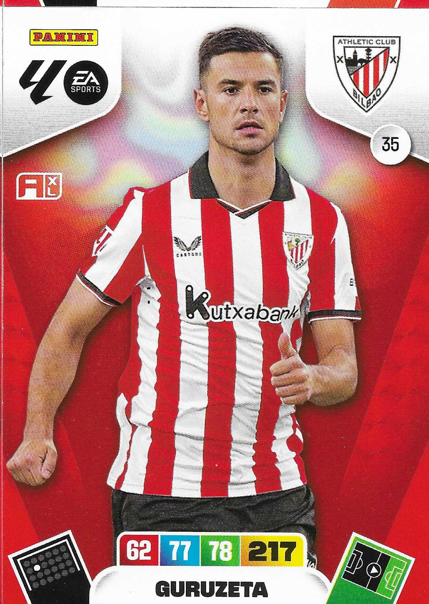Guruzeta Básica (35)  - Adrenalyn XL LaLiga 2025/2026