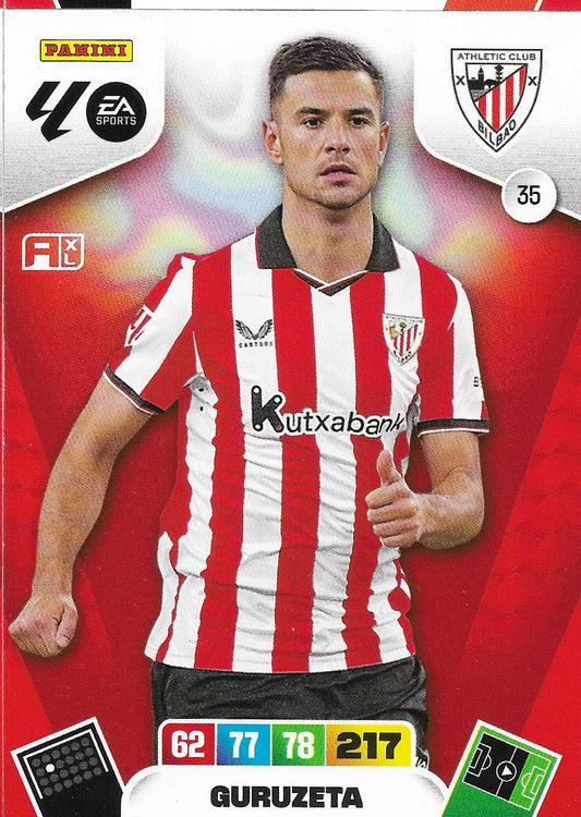 Guruzeta Básica (35)  - Adrenalyn XL LaLiga 2025/2026