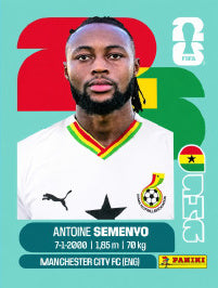 Antoine Semenyo Ghana (GHA20) - Sticker World Cup 2026