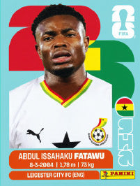 Abdul Fatawu Issahaku Ghana (GHA9) - Sticker World Cup 2026