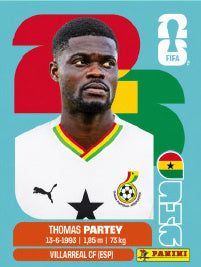 Thomas Partey Ghana (GHA10) - Sticker World Cup 2026