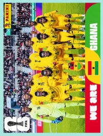 Foto Equipo Ghana (GHA13) - Sticker World Cup 2026