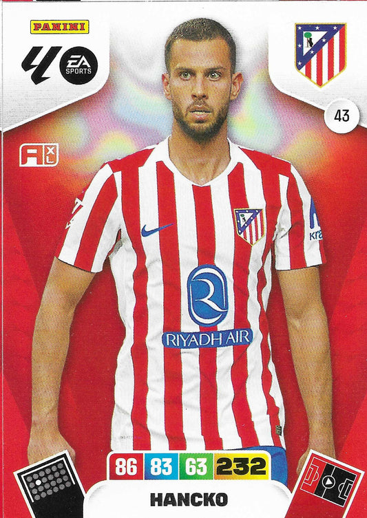 Hancko Básica (43)  - Adrenalyn XL LaLiga 2025/2026