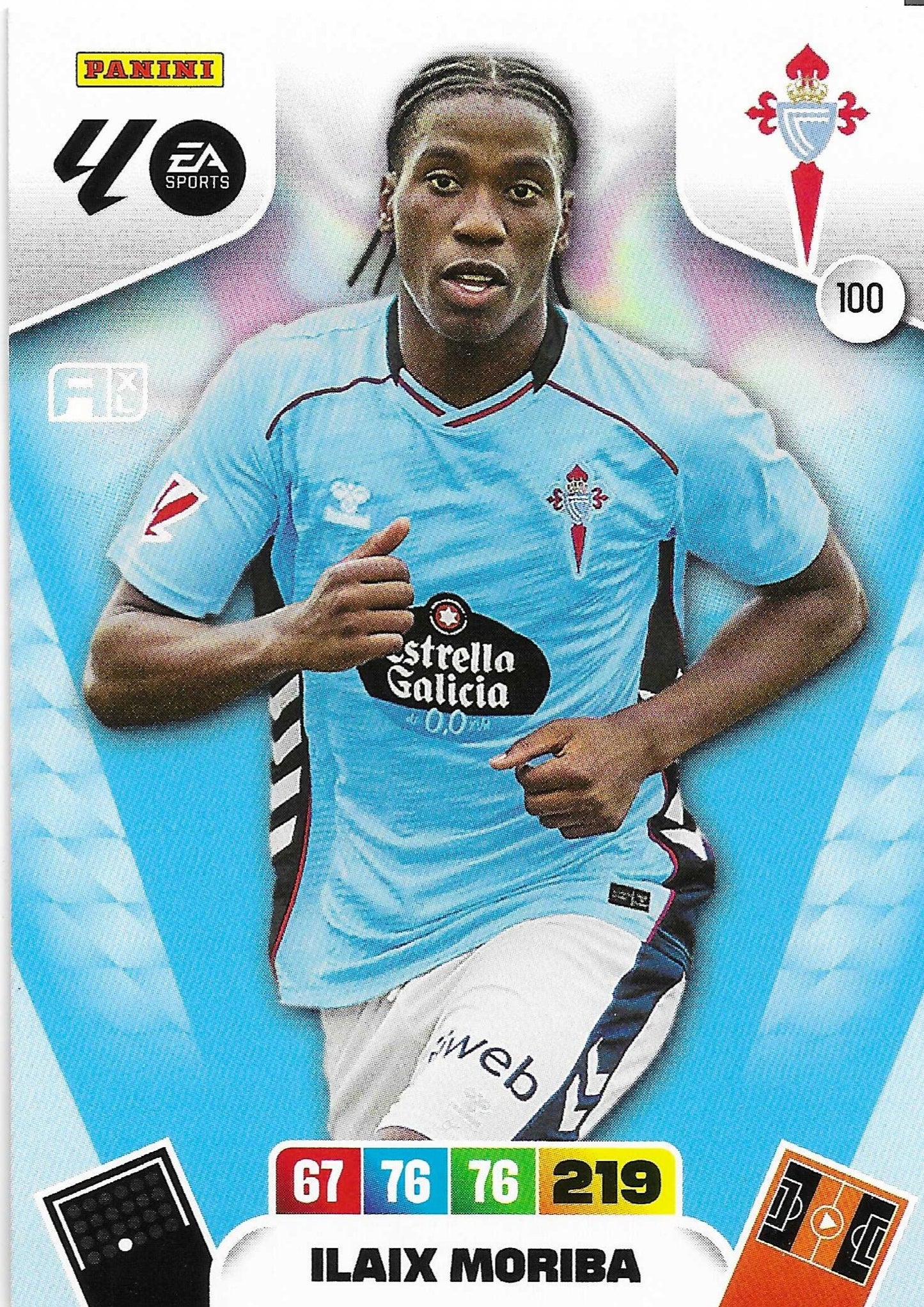 Ilaix Moriba Básica (100)  - Adrenalyn XL LaLiga 2025/2026