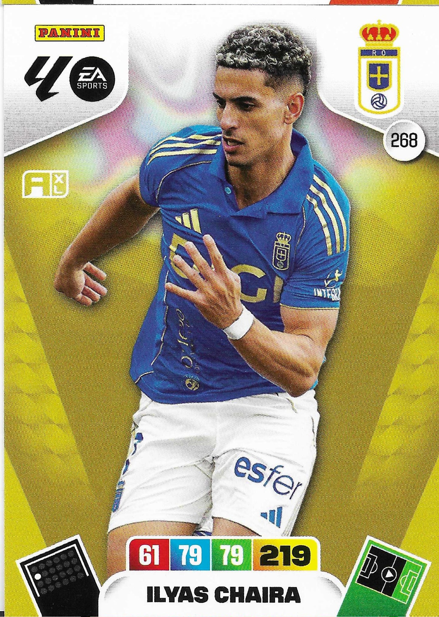 Ilyas Chaira Básica (268)  - Adrenalyn XL LaLiga 2025/2026