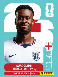 Marc Guéhi Inglaterra (ENG4) - Sticker World Cup 2026