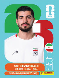 Saeed Ezatolahi Irán (IRN11) - Sticker World Cup 2026