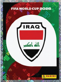 Escudo Irak (IRQ1) - Sticker World Cup 2026