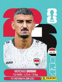 Merchas Doski Irak (IRQ6) - Sticker World Cup 2026