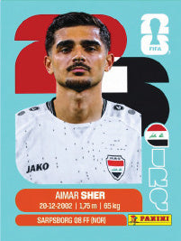 Aimar Sher Irak (IRQ15) - Sticker World Cup 2026