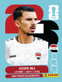 Hussein Ali Irak (IRQ4) - Sticker World Cup 2026