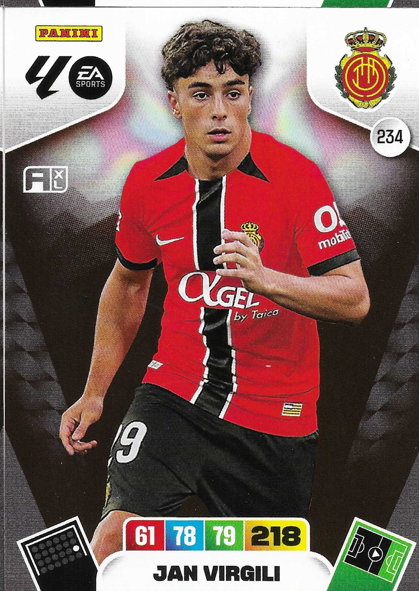 Jan Virgili Básica (234)  - Adrenalyn XL LaLiga 2025/2026