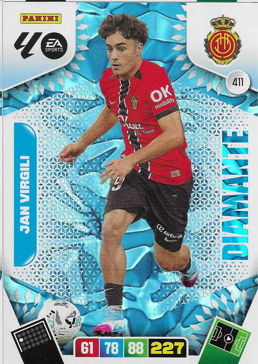 Jan Virgili Diamante (411)  - Adrenalyn XL LaLiga 2025/2026