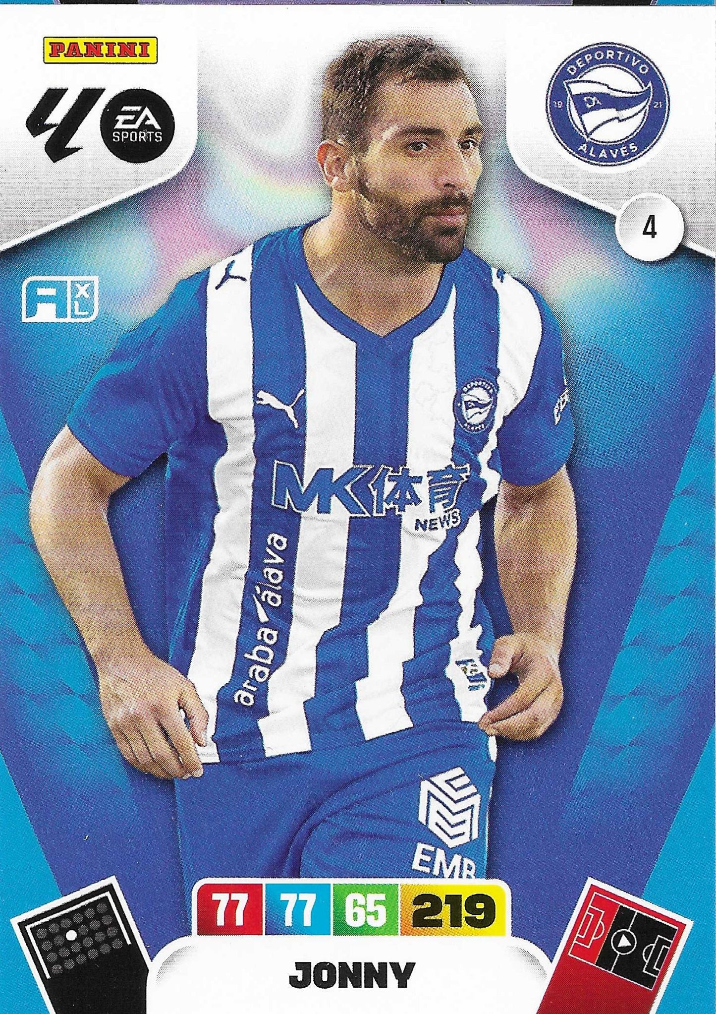 Jonny Básica (4)  - Adrenalyn XL LaLiga 2025/2026
