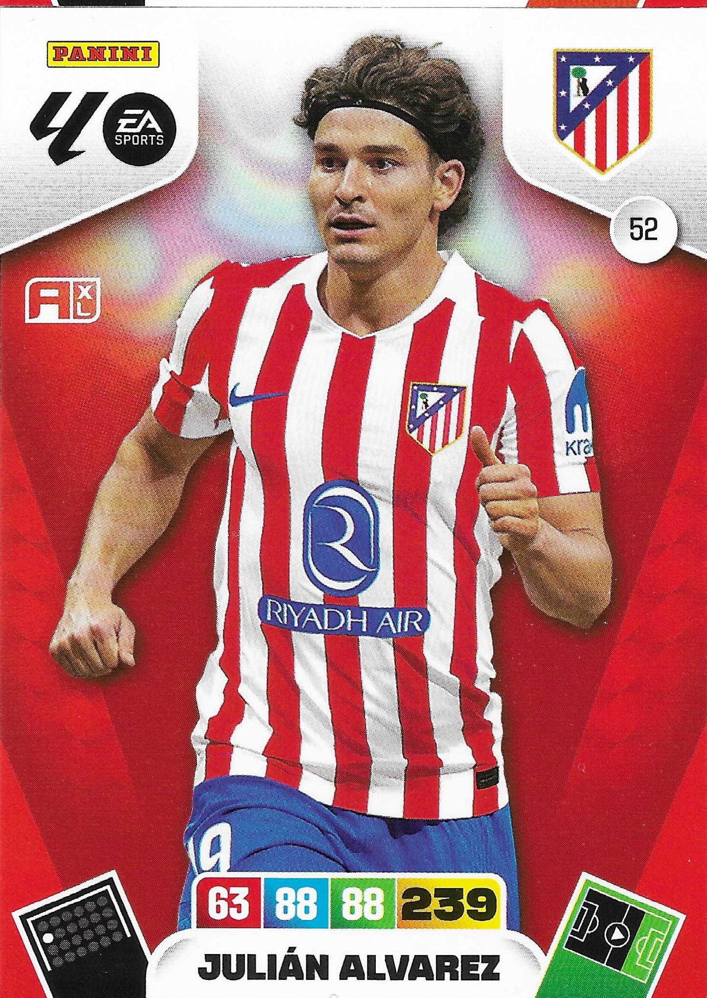 Julián Álvarez Básica (52)  - Adrenalyn XL LaLiga 2025/2026